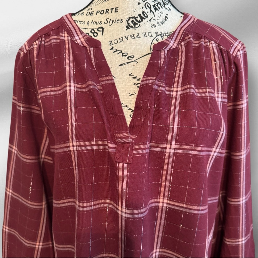 Christopher & Banks Long Sleeve Blouse